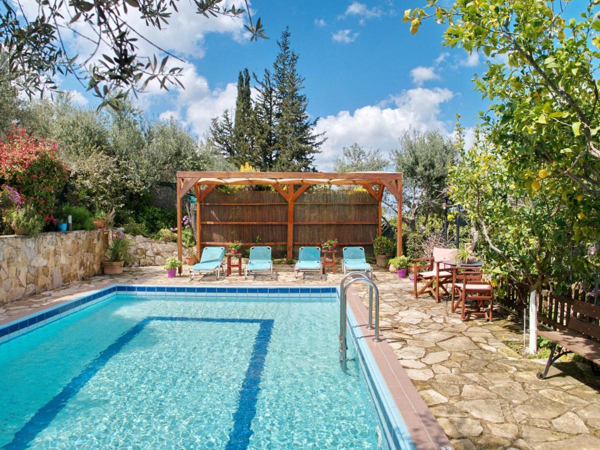 Villa Toula With Pool Nr Armeni Crete Makhairoí Buitenkant foto